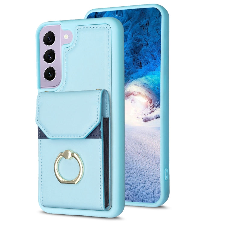BF29 Organ Card Bag Ring Holder Phone Case, For Samsung Galaxy A52, For Samsung Galaxy S21 5G, For Samsung Galaxy S21+ 5G, For Samsung Galaxy S21 Ultra 5G, For Samsung Galaxy A12