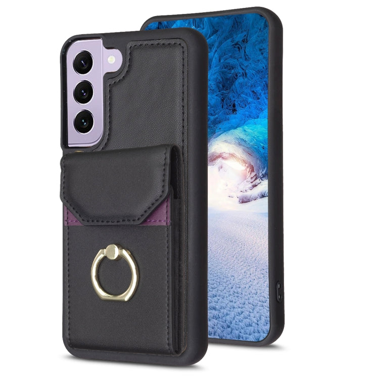 BF29 Organ Card Bag Ring Holder Phone Case, For Samsung Galaxy A14 4G/5G, For Samsung Galaxy A34 5G, For Samsung Galaxy A54 5G, For Samsung Galaxy S23 Ultra 5G, For Samsung Galaxy A53 5G, For Samsung Galaxy A13 4G/5G, For Samsung Galaxy S22 Ultra 5G   ...