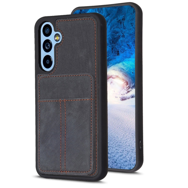 BF28 Frosted Card Bag Phone Case with Holder, For Samsung Galaxy A14 4G/5G, For Samsung Galaxy A34 5G, For Samsung Galaxy A54 5G, For Samsung Galaxy S23 Ultra 5G, For Samsung Galaxy A53 5G, For Samsung Galaxy A13 4G/5G, For Samsung Galaxy S22 Ultra 5G ...