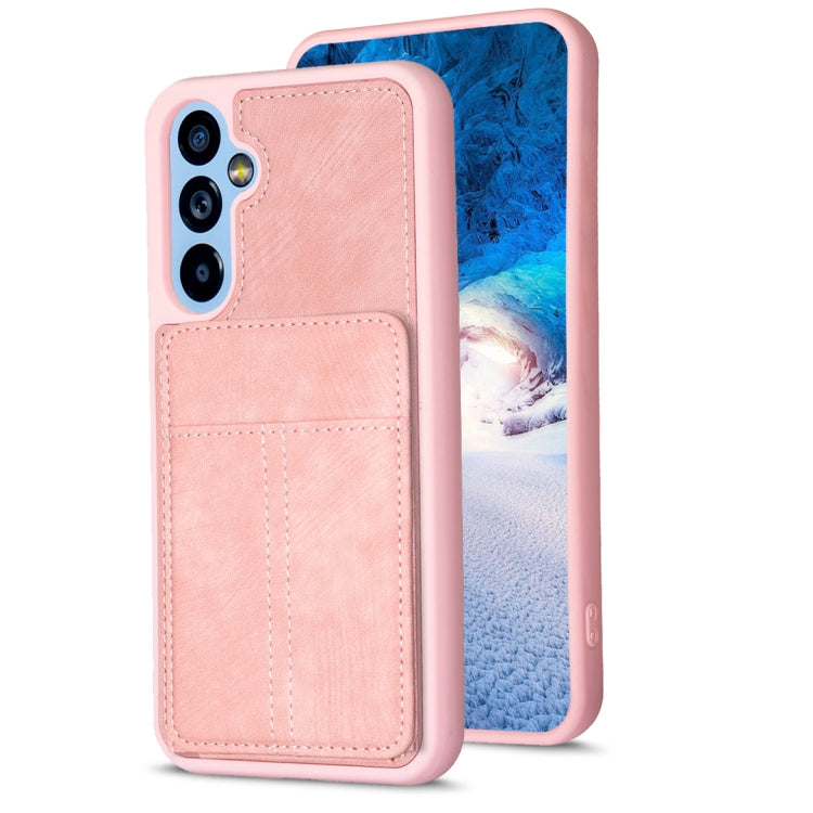 BF28 Frosted Card Bag Phone Case with Holder, For Samsung Galaxy A14 4G/5G, For Samsung Galaxy A34 5G, For Samsung Galaxy A54 5G, For Samsung Galaxy S23 Ultra 5G, For Samsung Galaxy A53 5G, For Samsung Galaxy A13 4G/5G, For Samsung Galaxy S22 Ultra 5G ...