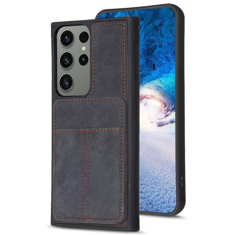 BF28 Frosted Card Bag Phone Case with Holder, For Samsung Galaxy A14 4G/5G, For Samsung Galaxy A34 5G, For Samsung Galaxy A54 5G, For Samsung Galaxy S23 Ultra 5G, For Samsung Galaxy A53 5G, For Samsung Galaxy A13 4G/5G, For Samsung Galaxy S22 Ultra 5G ...