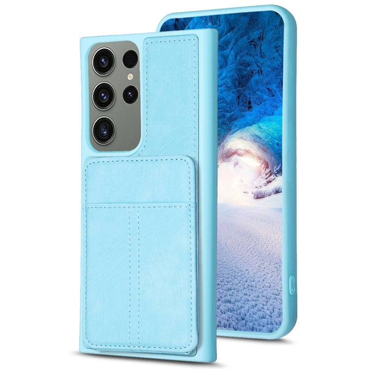 BF28 Frosted Card Bag Phone Case with Holder, For Samsung Galaxy A14 4G/5G, For Samsung Galaxy A34 5G, For Samsung Galaxy A54 5G, For Samsung Galaxy S23 Ultra 5G, For Samsung Galaxy A53 5G, For Samsung Galaxy A13 4G/5G, For Samsung Galaxy S22 Ultra 5G ...