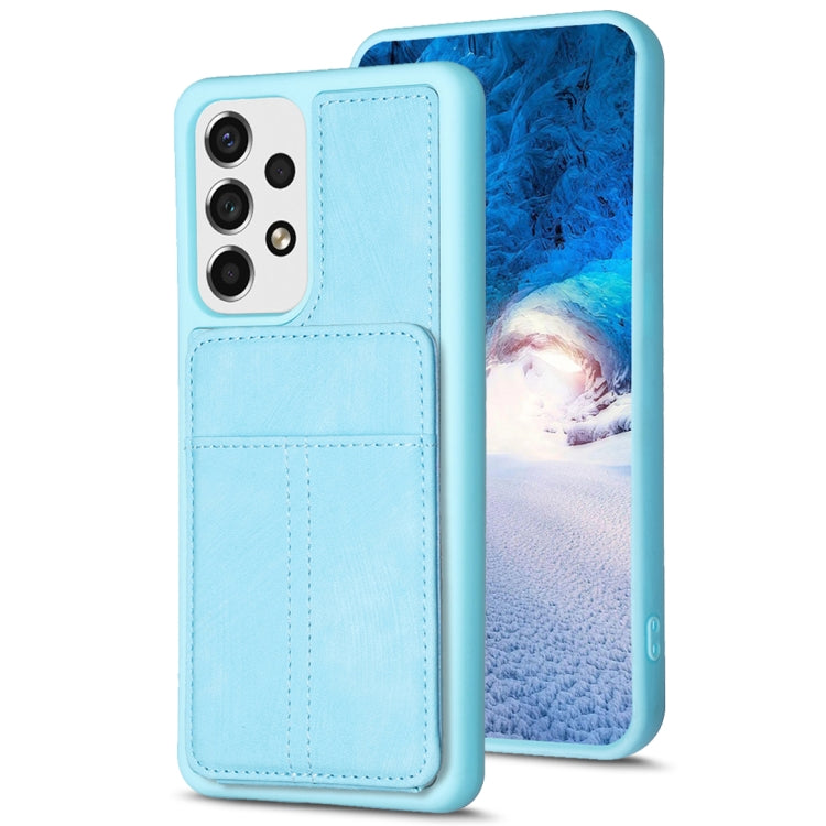 BF28 Frosted Card Bag Phone Case with Holder, For Samsung Galaxy A14 4G/5G, For Samsung Galaxy A34 5G, For Samsung Galaxy A54 5G, For Samsung Galaxy S23 Ultra 5G, For Samsung Galaxy A53 5G, For Samsung Galaxy A13 4G/5G, For Samsung Galaxy S22 Ultra 5G ...