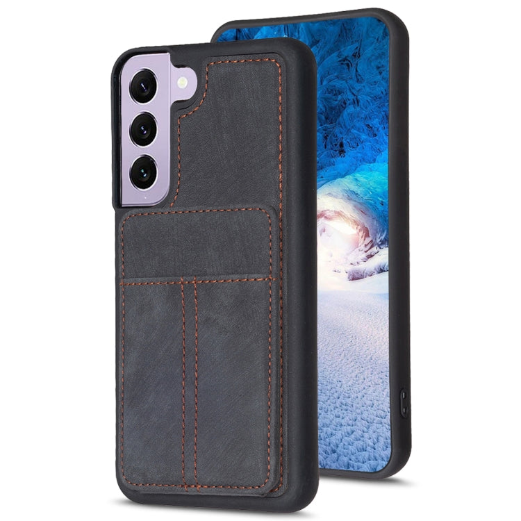 BF28 Frosted Card Bag Phone Case with Holder, For Samsung Galaxy A14 4G/5G, For Samsung Galaxy A34 5G, For Samsung Galaxy A54 5G, For Samsung Galaxy S23 Ultra 5G, For Samsung Galaxy A53 5G, For Samsung Galaxy A13 4G/5G, For Samsung Galaxy S22 Ultra 5G ...