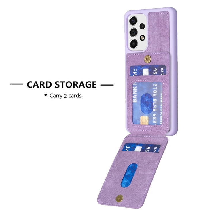 BF28 Frosted Card Bag Phone Case with Holder, For Samsung Galaxy A52, For Samsung Galaxy S21 5G, For Samsung Galaxy S21+ 5G, For Samsung Galaxy S21 Ultra 5G