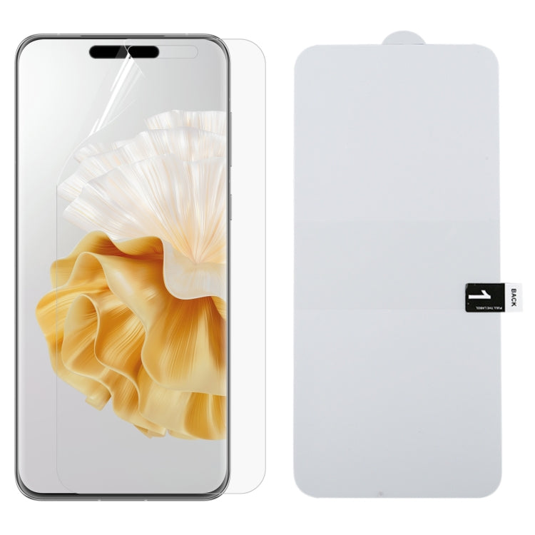 Full Screen Protector Explosion-proof Hydrogel Film, For Huawei Enjoy 90m Plus 4G, For Huawei nova Y74 4G, For Huawei nova 16 / 16 Pro, For Huawei nova 16z / 16 Ultra, For Huawei nova 15 Max, For Huawei Pura 90 Pro Max 5G, For Huawei Pura 90 Pro 5G    ...