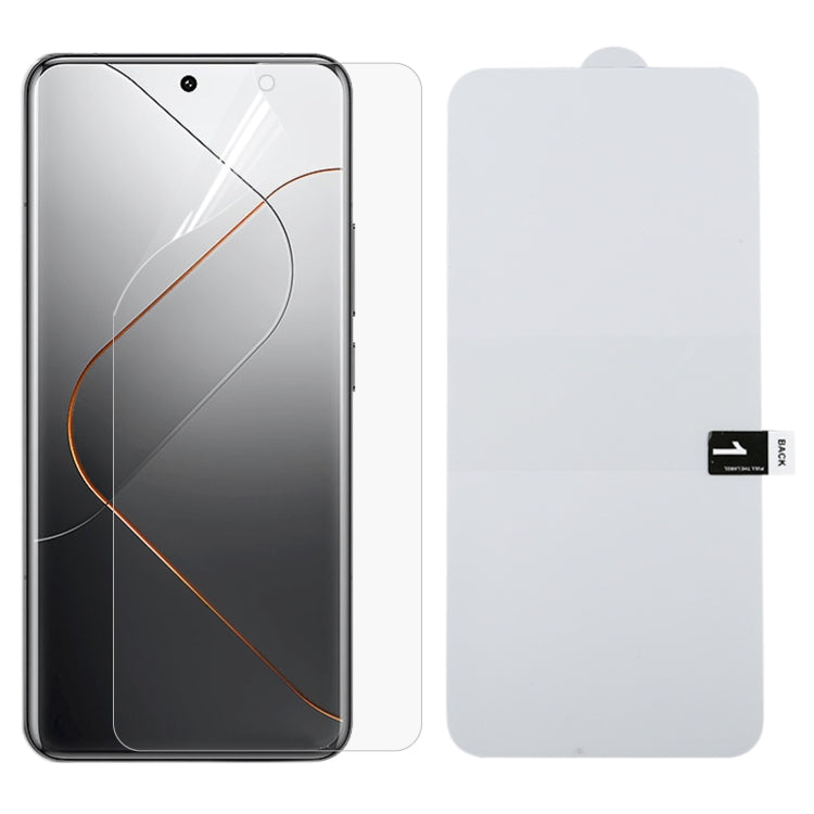 Full Screen Protector Explosion-proof Hydrogel Film, For Xiaomi Poco X6 Neo, For Xiaomi Redmi A3, For Xiaomi Redmi K70 / K70E, For Xiaomi Poco X6 5G, For Xiaomi 14 Pro / 14 Ultra, For Xiaomi 14, For Xiaomi Redmi Note 13 Pro+, For Xiaomi Redmi K70S     ...