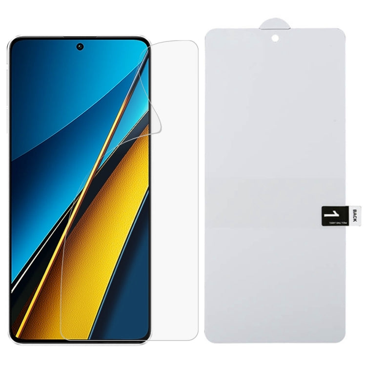Full Screen Protector Explosion-proof Hydrogel Film, For Xiaomi Poco X6 Neo, For Xiaomi Redmi A3, For Xiaomi Redmi K70 / K70E, For Xiaomi Poco X6 5G, For Xiaomi 14 Pro / 14 Ultra, For Xiaomi 14, For Xiaomi Redmi Note 13 Pro+, For Xiaomi Redmi K70S     ...