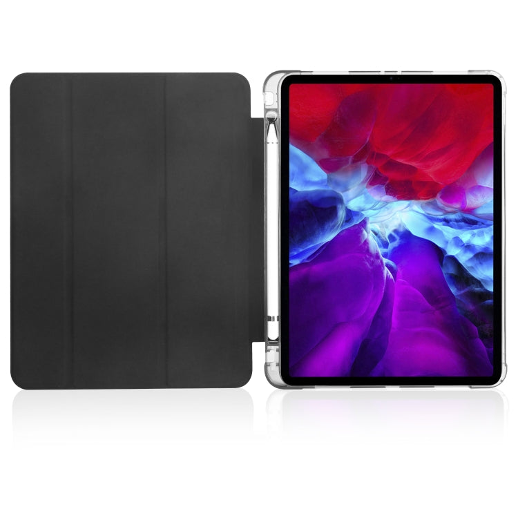 3-folding Horizontal Flip PU Leather + Shockproof TPU Case with Holder & Pen Slot, For iPad Pro 11 (2020) / iPad Pro 11(2018), For iPad Air 13 2025 / 2024 / iPad Pro 12.9 (2020) / iPad Pro 12.9(2018), For iPad 10.2 2021 / 2020 / 2019                   ...