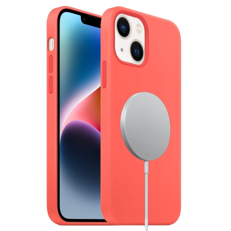 Liquid Silicone Full Coverage MagSafe Phone Case, For iPhone 15 Plus, For iPhone 15, For iPhone 14 Plus, For iPhone 14, For iPhone 14 Pro, For iPhone 14 Pro Max