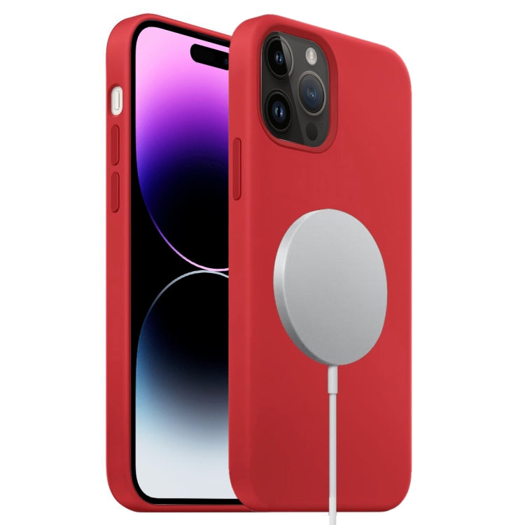 Liquid Silicone Full Coverage MagSafe Phone Case, For iPhone 16 Pro Max, For iPhone 16 Pro, For iPhone 16 Plus, For iPhone 16, For iPhone 15 Pro Max, For iPhone 15 Pro