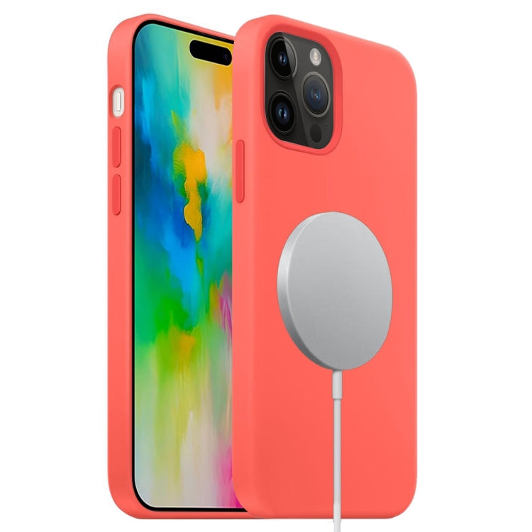 Liquid Silicone Full Coverage MagSafe Phone Case, For iPhone 16 Pro Max, For iPhone 16 Pro, For iPhone 16 Plus, For iPhone 16, For iPhone 15 Pro Max, For iPhone 15 Pro