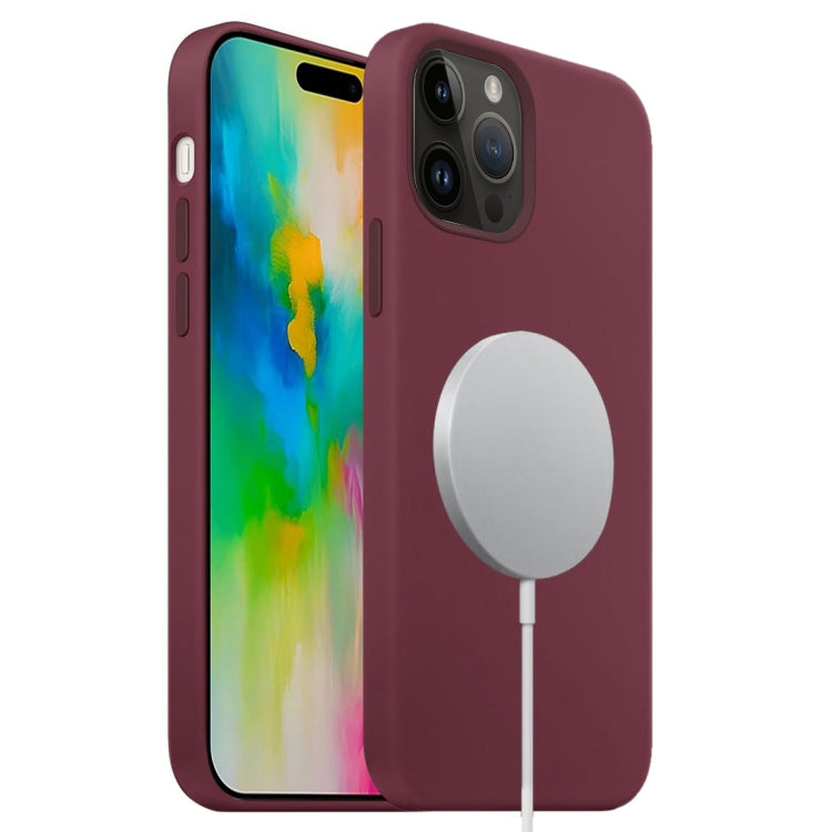 Liquid Silicone Full Coverage MagSafe Phone Case, For iPhone 16 Pro Max, For iPhone 16 Pro, For iPhone 16 Plus, For iPhone 16, For iPhone 15 Pro Max, For iPhone 15 Pro
