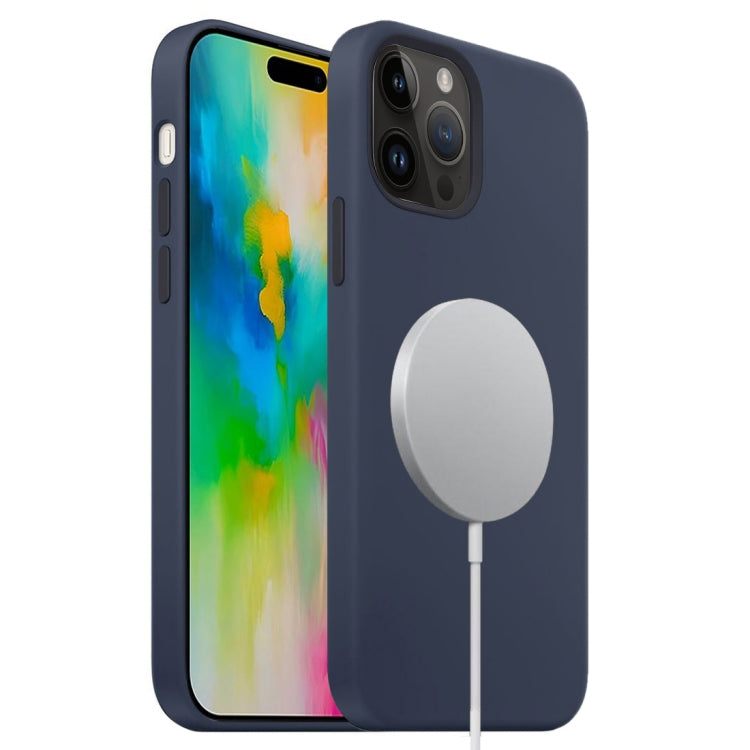 Liquid Silicone Full Coverage MagSafe Phone Case, For iPhone 16 Pro Max, For iPhone 16 Pro, For iPhone 16 Plus, For iPhone 16, For iPhone 15 Pro Max, For iPhone 15 Pro