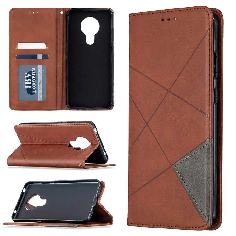 Lamb Texture Prismatic Hidden Magnetic Horizontal Flip Leather Case with Bracket & Card Slots & Wallet, For Xiaomi Redmi Note 9, For Huawei P smart 2020, For Nokia 5.3