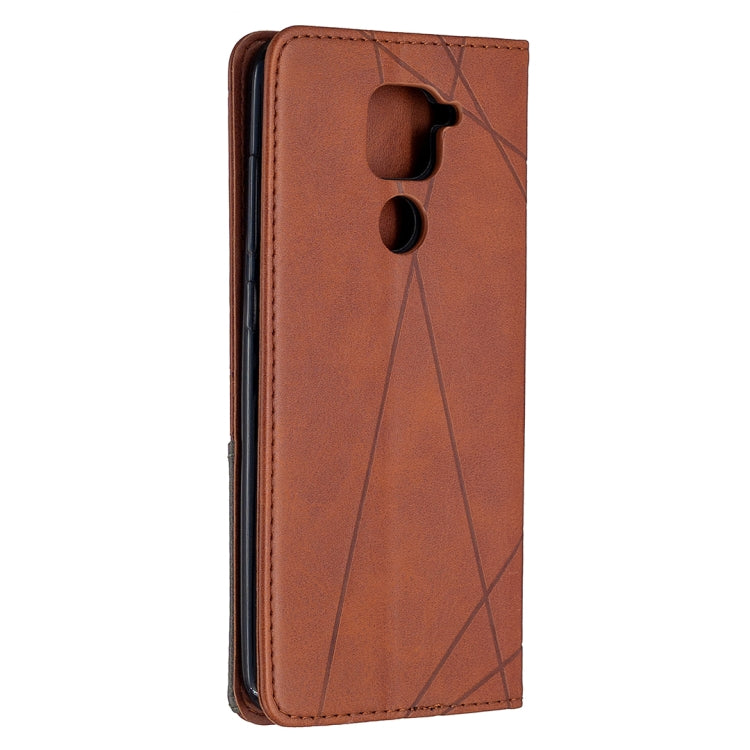 Lamb Texture Prismatic Hidden Magnetic Horizontal Flip Leather Case with Bracket & Card Slots & Wallet, For Xiaomi Redmi Note 9, For Huawei P smart 2020, For Nokia 5.3