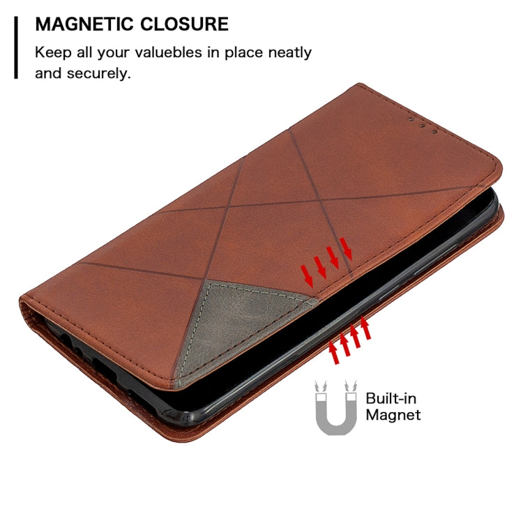Lamb Texture Prismatic Hidden Magnetic Horizontal Flip Leather Case with Bracket & Card Slots & Wallet, For Xiaomi Redmi Note 9, For Huawei P smart 2020, For Nokia 5.3