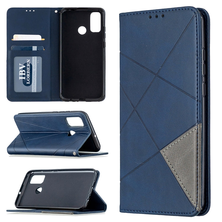 Lamb Texture Prismatic Hidden Magnetic Horizontal Flip Leather Case with Bracket & Card Slots & Wallet, For Xiaomi Redmi Note 9, For Huawei P smart 2020, For Nokia 5.3
