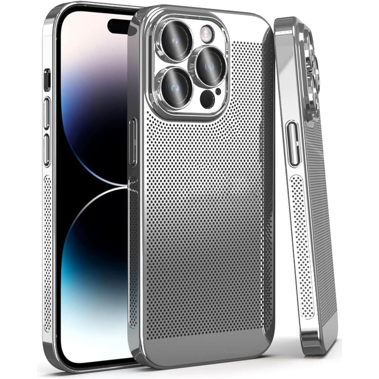 Fine Mesh Cooling Phone Case, For iPhone 15 Pro Max, For iPhone 15 Pro, For iPhone 15 Plus, For iPhone 15, For iPhone 14 Plus, For iPhone 14, For iPhone 14 Pro, For iPhone 14 Pro Max