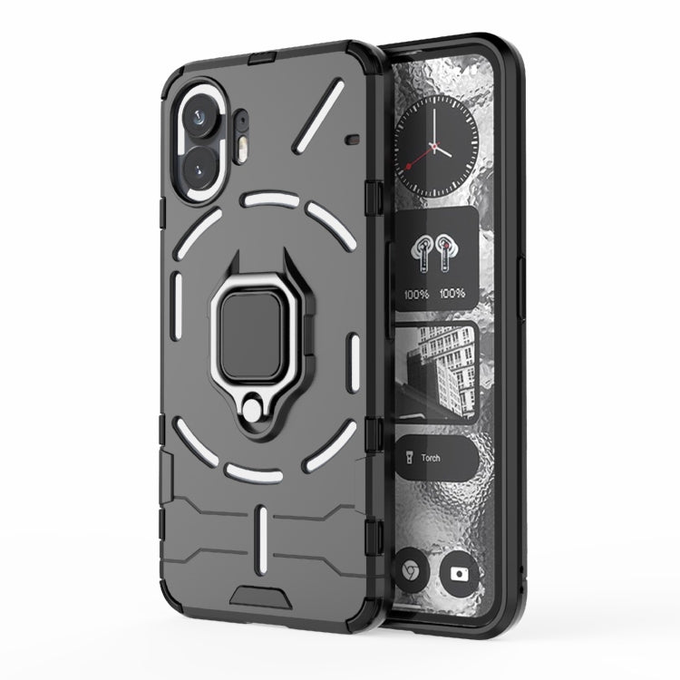 Shockproof PC + TPU Holder Phone Case, For Nothing Phone 3a, For Nothing Phone 3a Pro, For Nothing Phone 2