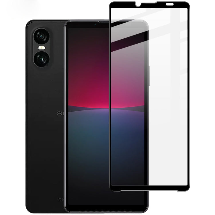 imak 9H Surface Hardness Full Screen Tempered Glass Film Pro+ Series, For Sony Xperia 10 VII, For Sony Xperia 1 VII, For Sony Xperia 10 VI, For Sony Xperia 1 VI, For Sony Xperia 5 V