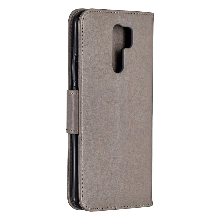 Two Butterflies Embossing Pattern Horizontal Flip Leather Case with Holder & Card Slot & Wallet & Lanyard, For Xiaomi Redmi 9, For Huawei Honor 9X Lite