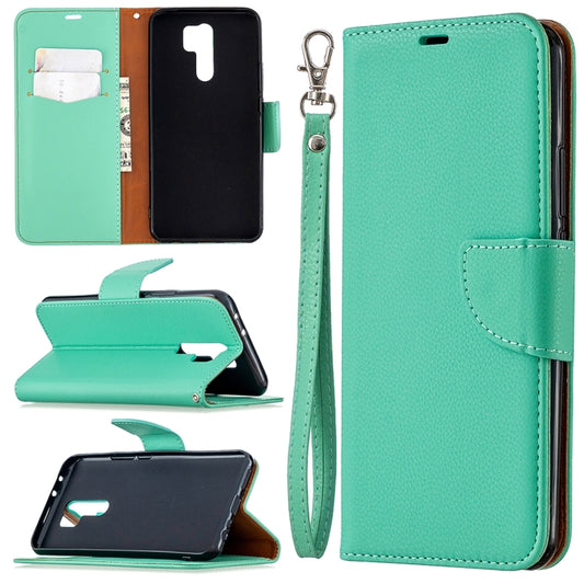 Litchi Texture Pure Color Horizontal Flip PU Leather Case with Holder & Card Slots & Wallet & Lanyard, For Xiaomi Redmi 9, For Huawei Honor 9X Lite