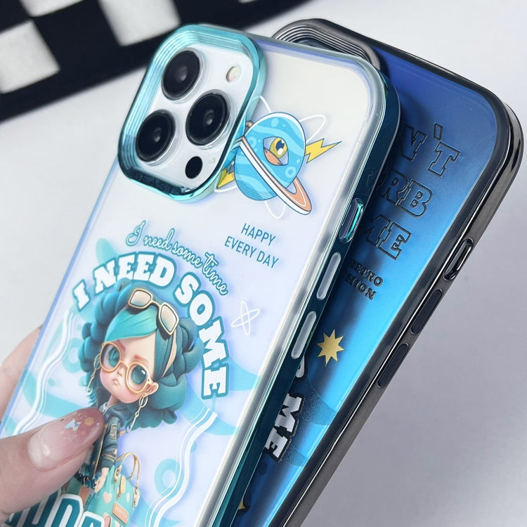 Aurora Series Painted Pattern Phone Case, For iPhone 13, For iPhone 12, For iPhone 12 Pro Max, For iPhone 12 Pro, For iPhone 11