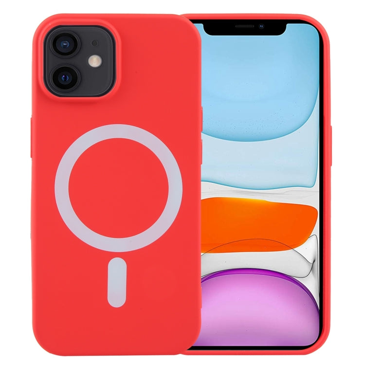 MagSafe Liquid Silicone Phone Case, For iPhone 12 Pro, For iPhone 11 Pro Max, For iPhone 11, For iPhone 11 Pro