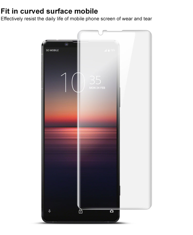 2 PCS IMAK Hydrogel Film III Full Coverage Screen Protector, For Sony Xperia 1 II, For Sony Xperia 10 II