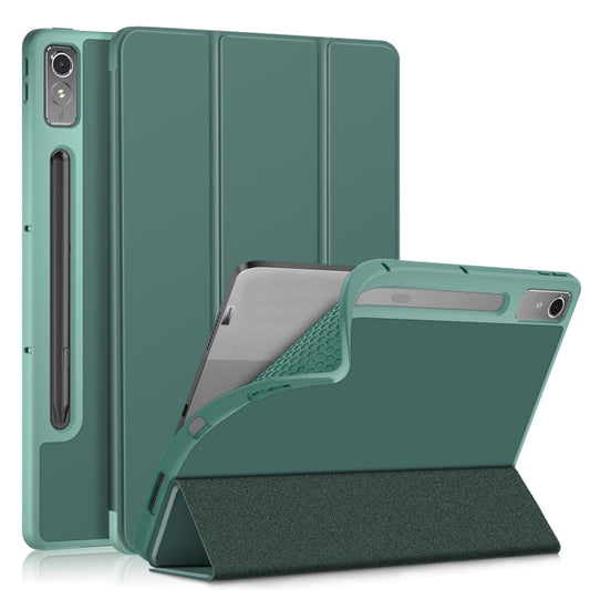 3-folding TPU Smart Leather Tablet Case, For Lenovo Tab P12 12.7 /P12 Pro 2nd Gen