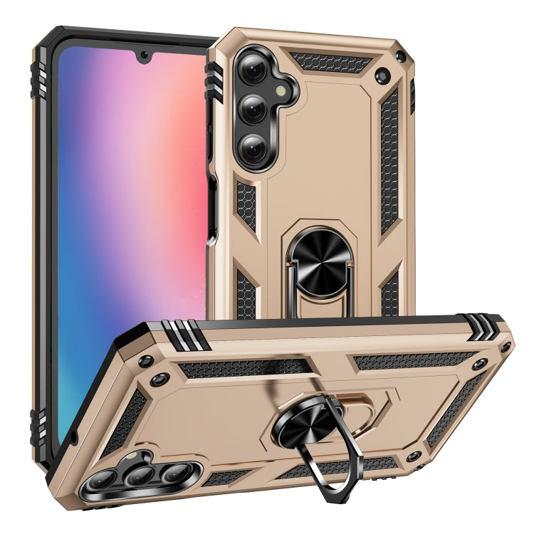 Shockproof TPU + PC Phone Case with Holder, For Samsung Galaxy A16 5G, For Samsung Galaxy A06 4G, For Samsung Galaxy A35 5G, For Samsung Galaxy A05, For Samsung Galaxy A05s, For Samsung Galaxy A25 5G