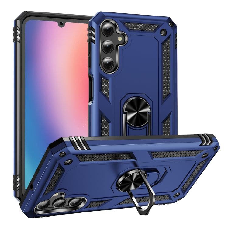 Shockproof TPU + PC Phone Case with Holder, For Samsung Galaxy A16 5G, For Samsung Galaxy A06 4G, For Samsung Galaxy A35 5G, For Samsung Galaxy A05, For Samsung Galaxy A05s, For Samsung Galaxy A25 5G