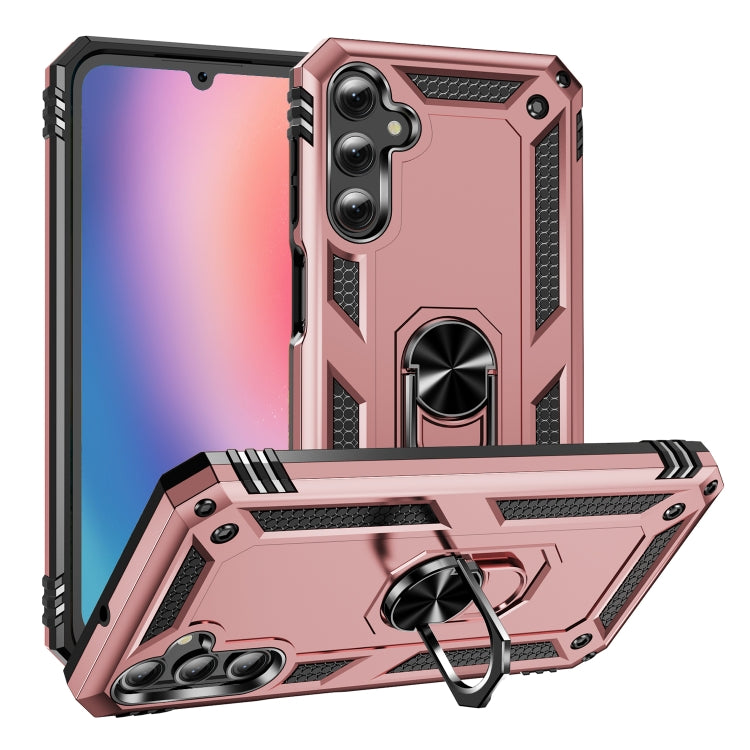 Shockproof TPU + PC Phone Case with Holder, For Samsung Galaxy A16 5G, For Samsung Galaxy A06 4G, For Samsung Galaxy A35 5G, For Samsung Galaxy A05, For Samsung Galaxy A05s, For Samsung Galaxy A25 5G