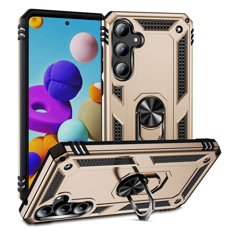 Shockproof TPU + PC Phone Case with Holder, For Samsung Galaxy A16 5G, For Samsung Galaxy A06 4G, For Samsung Galaxy A35 5G, For Samsung Galaxy A05, For Samsung Galaxy A05s, For Samsung Galaxy A25 5G