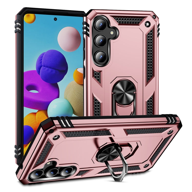 Shockproof TPU + PC Phone Case with Holder, For Samsung Galaxy A16 5G, For Samsung Galaxy A06 4G, For Samsung Galaxy A35 5G, For Samsung Galaxy A05, For Samsung Galaxy A05s, For Samsung Galaxy A25 5G