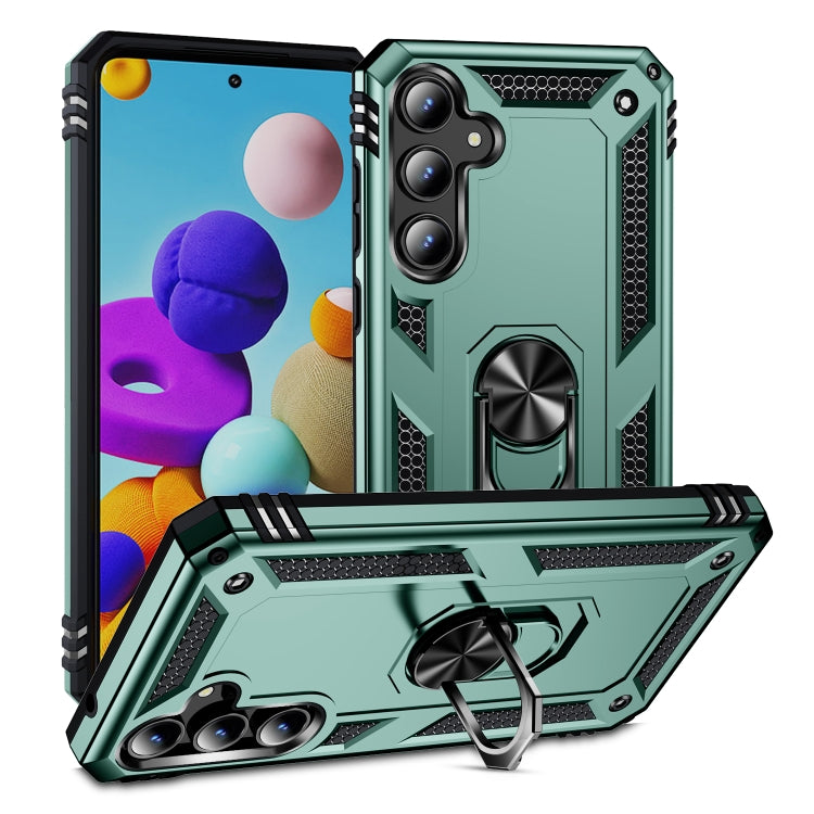Shockproof TPU + PC Phone Case with Holder, For Samsung Galaxy A16 5G, For Samsung Galaxy A06 4G, For Samsung Galaxy A35 5G, For Samsung Galaxy A05, For Samsung Galaxy A05s, For Samsung Galaxy A25 5G