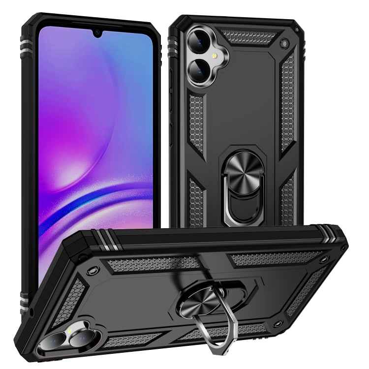 Shockproof TPU + PC Phone Case with Holder, For Samsung Galaxy A16 5G, For Samsung Galaxy A06 4G, For Samsung Galaxy A35 5G, For Samsung Galaxy A05, For Samsung Galaxy A05s, For Samsung Galaxy A25 5G