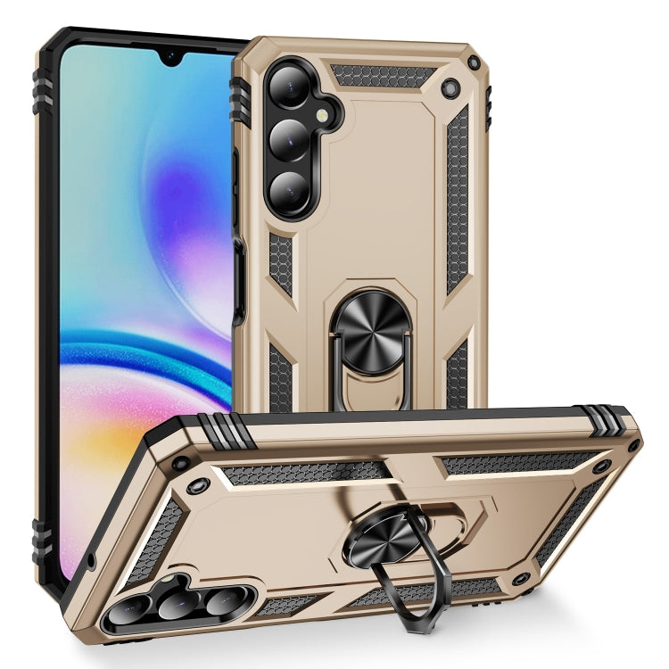 Shockproof TPU + PC Phone Case with Holder, For Samsung Galaxy A16 5G, For Samsung Galaxy A06 4G, For Samsung Galaxy A35 5G, For Samsung Galaxy A05, For Samsung Galaxy A05s, For Samsung Galaxy A25 5G
