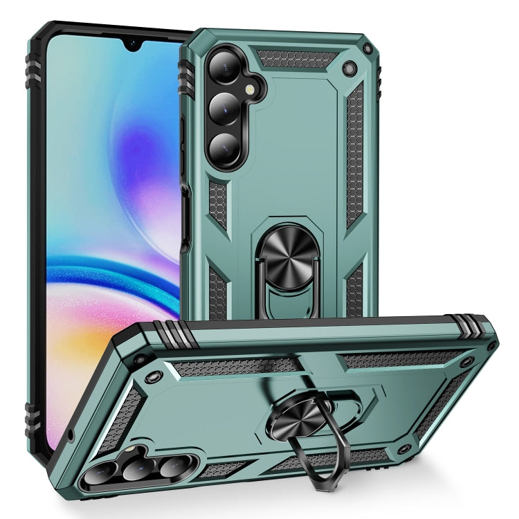 Shockproof TPU + PC Phone Case with Holder, For Samsung Galaxy A16 5G, For Samsung Galaxy A06 4G, For Samsung Galaxy A35 5G, For Samsung Galaxy A05, For Samsung Galaxy A05s, For Samsung Galaxy A25 5G
