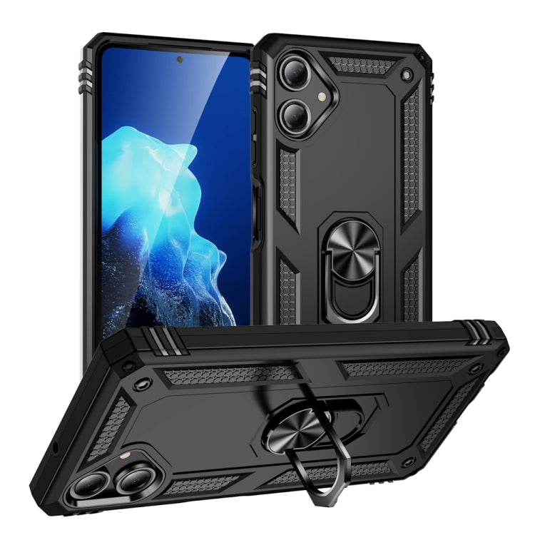 Shockproof TPU + PC Phone Case with Holder, For Samsung Galaxy A16 5G, For Samsung Galaxy A06 4G, For Samsung Galaxy A35 5G, For Samsung Galaxy A05, For Samsung Galaxy A05s, For Samsung Galaxy A25 5G