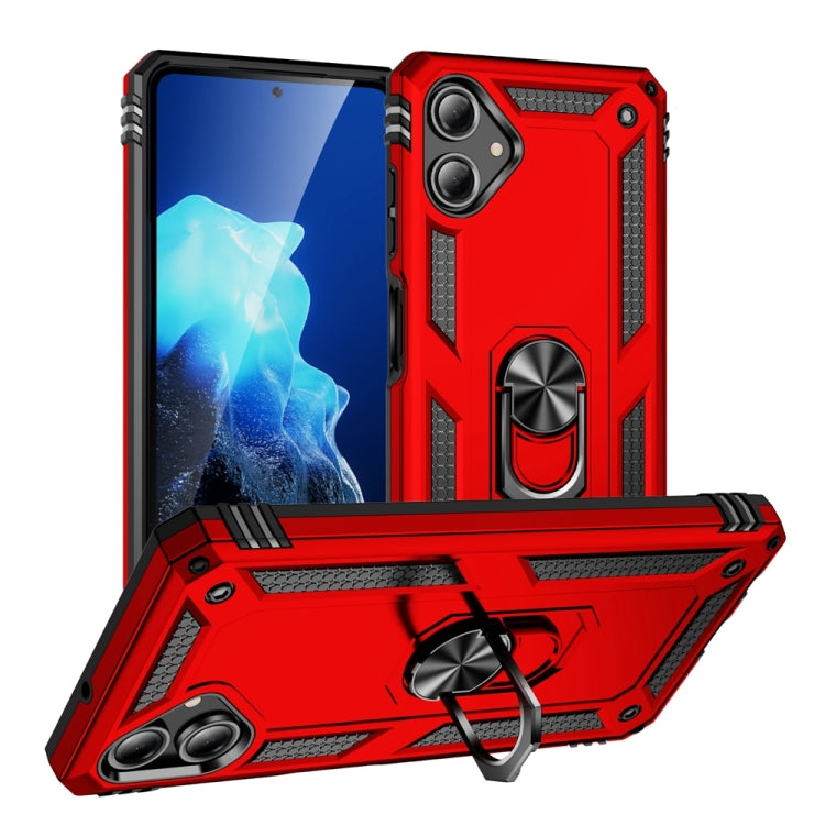 Shockproof TPU + PC Phone Case with Holder, For Samsung Galaxy A16 5G, For Samsung Galaxy A06 4G, For Samsung Galaxy A35 5G, For Samsung Galaxy A05, For Samsung Galaxy A05s, For Samsung Galaxy A25 5G