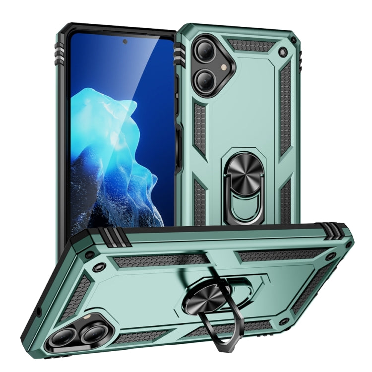 Shockproof TPU + PC Phone Case with Holder, For Samsung Galaxy A16 5G, For Samsung Galaxy A06 4G, For Samsung Galaxy A35 5G, For Samsung Galaxy A05, For Samsung Galaxy A05s, For Samsung Galaxy A25 5G