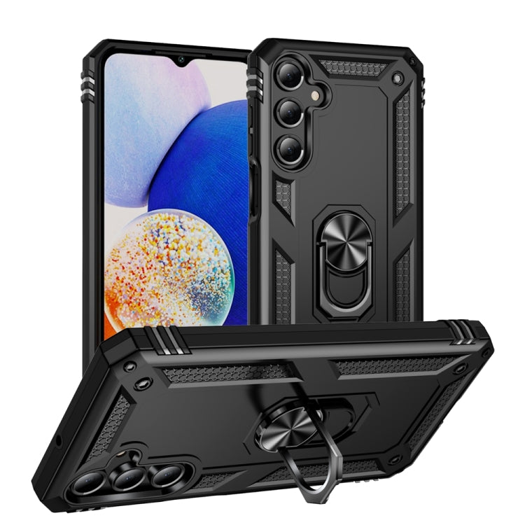 Shockproof TPU + PC Phone Case with Holder, For Samsung Galaxy A16 5G, For Samsung Galaxy A06 4G, For Samsung Galaxy A35 5G, For Samsung Galaxy A05, For Samsung Galaxy A05s, For Samsung Galaxy A25 5G