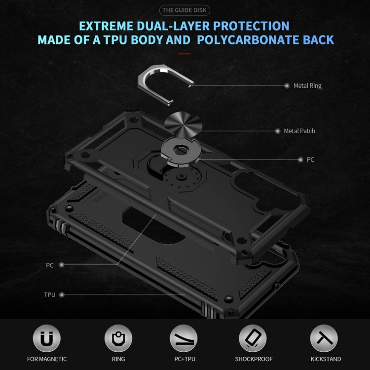 Shockproof TPU + PC Phone Case with Holder, For Samsung Galaxy A16 5G, For Samsung Galaxy A06 4G, For Samsung Galaxy A35 5G, For Samsung Galaxy A05, For Samsung Galaxy A05s, For Samsung Galaxy A25 5G