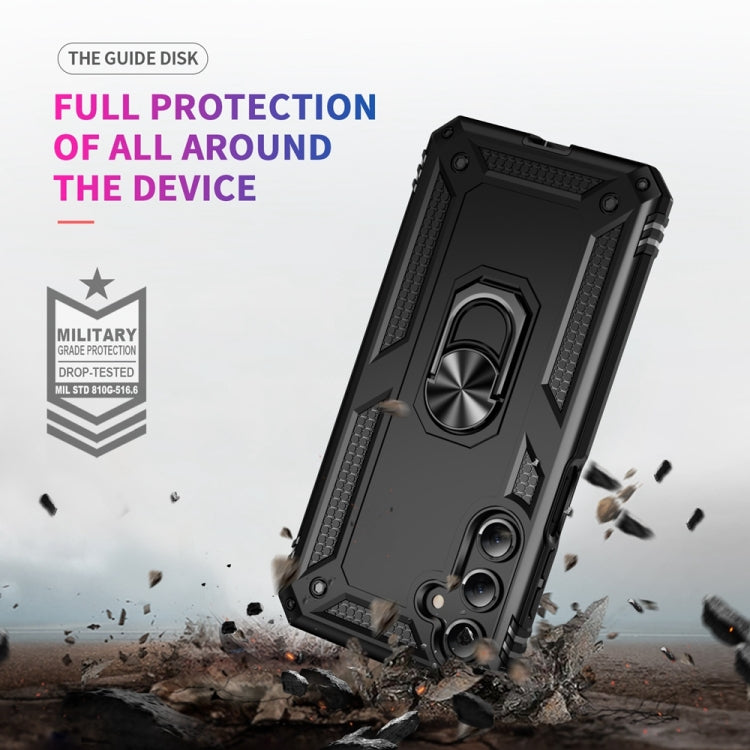 Shockproof TPU + PC Phone Case with Holder, For Samsung Galaxy A16 5G, For Samsung Galaxy A06 4G, For Samsung Galaxy A35 5G, For Samsung Galaxy A05, For Samsung Galaxy A05s, For Samsung Galaxy A25 5G