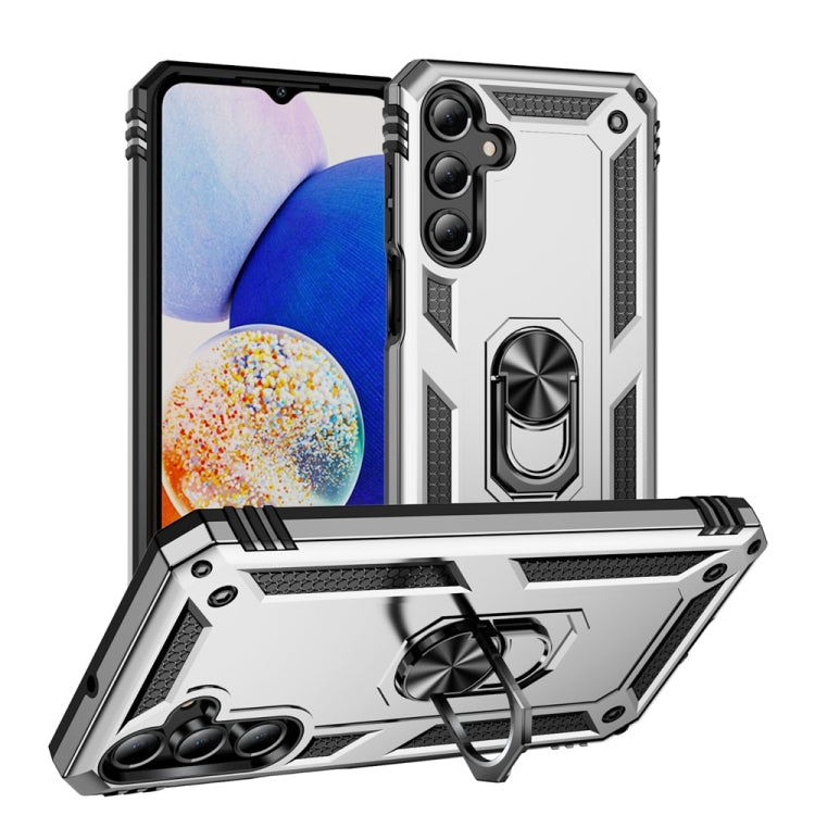 Shockproof TPU + PC Phone Case with Holder, For Samsung Galaxy A16 5G, For Samsung Galaxy A06 4G, For Samsung Galaxy A35 5G, For Samsung Galaxy A05, For Samsung Galaxy A05s, For Samsung Galaxy A25 5G