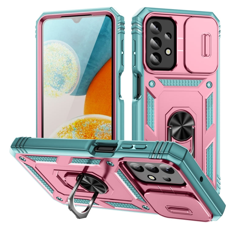 Sliding Camshield TPU + PC Phone Case with Holder, For Samsung Galaxy A25 5G, For Samsung Galaxy S23 FE 5G, For Samsung Galaxy A23 4G / 5G, For Samsung Galaxy A34