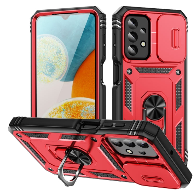 Sliding Camshield TPU + PC Phone Case with Holder, For Samsung Galaxy A25 5G, For Samsung Galaxy S23 FE 5G, For Samsung Galaxy A23 4G / 5G, For Samsung Galaxy A34