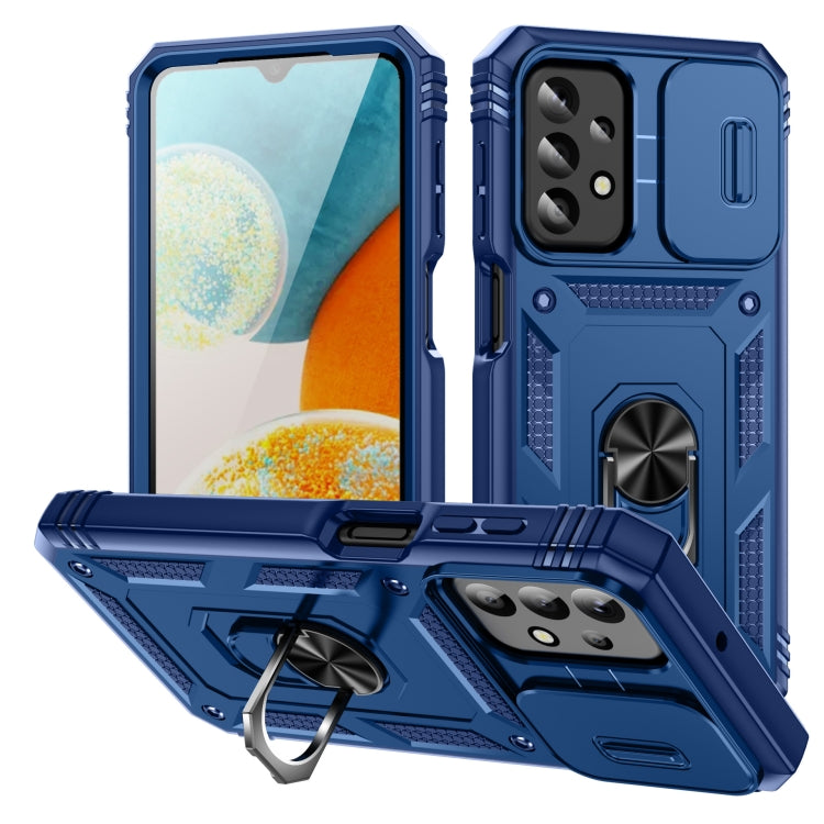 Sliding Camshield TPU + PC Phone Case with Holder, For Samsung Galaxy A25 5G, For Samsung Galaxy S23 FE 5G, For Samsung Galaxy A23 4G / 5G, For Samsung Galaxy A34